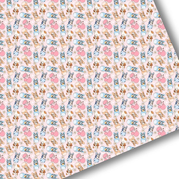 **READY TO SHIP!** Peep Into Spring (Pink) Premium Faux Leather