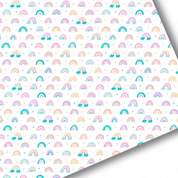 **READY TO SHIP!** Rainbow Dreams EXCLUSIVE Premium Faux Leather