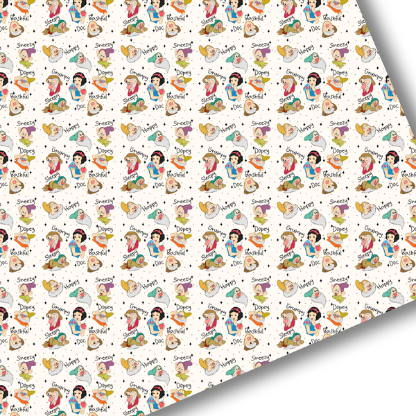 **READY TO SHIP!** 7 Dwarfs Snow White Premium Faux Leather