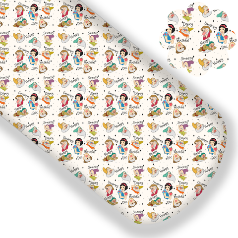 **READY TO SHIP!** 7 Dwarfs Snow White Premium Faux Leather