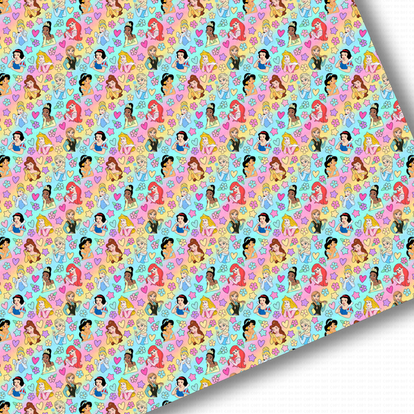 Rainbow Sweet Princesses Premium Faux Leather