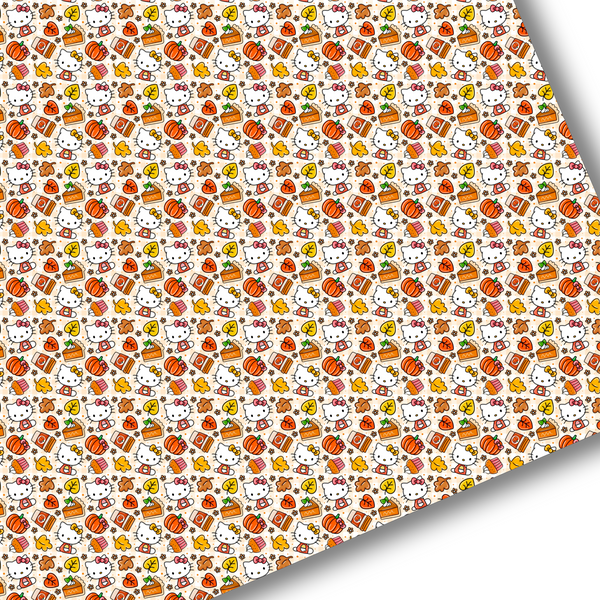Fall Kitty Premium Faux Leather