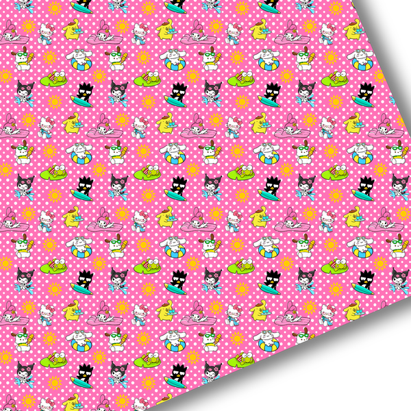 Polkadot Summer H K Premium Faux Leather