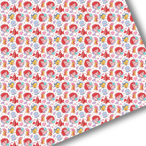 Bubble Mermaid Premium Faux Leather