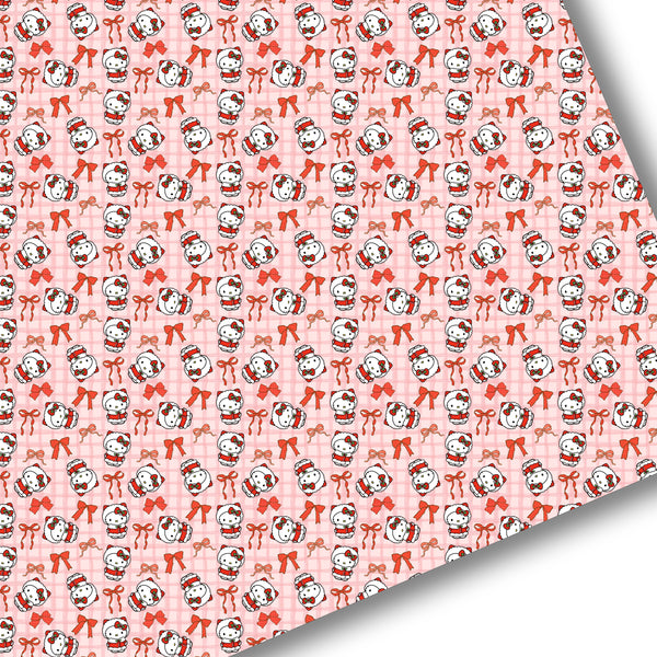 Winter Kitty Premium Faux Leather