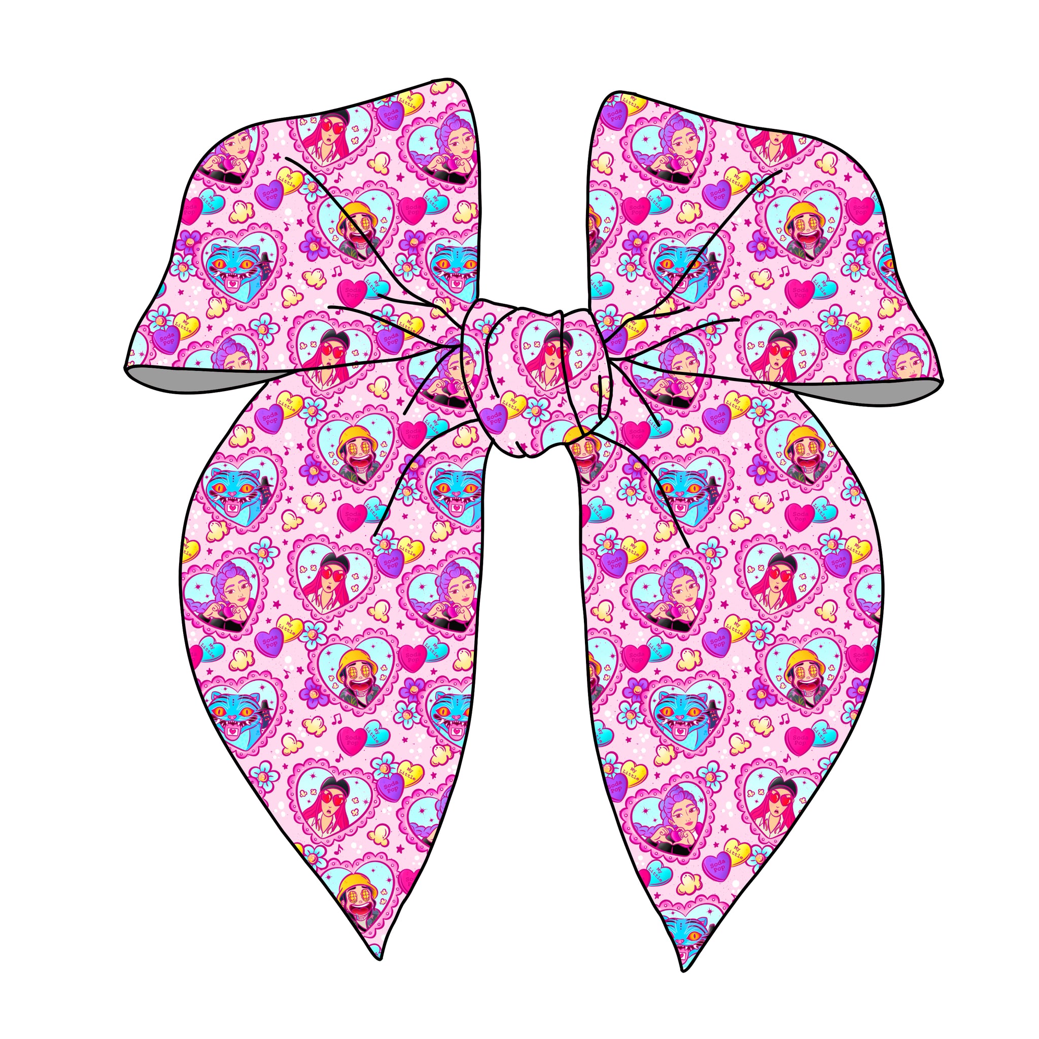 (PREORDER) PRE-TIED SURGED EDGE BOW-KPop V-Day