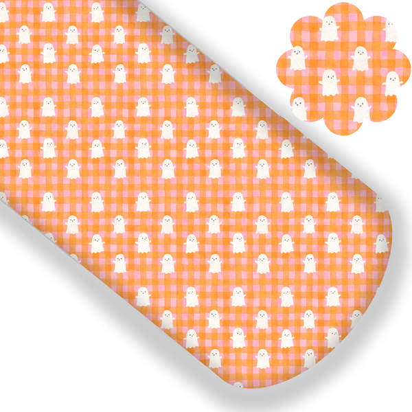 Gingham Ghost Premium Faux Leather