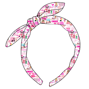 (PREORDER) KNOTTED BOW HEADBAND-T.S. Collage
