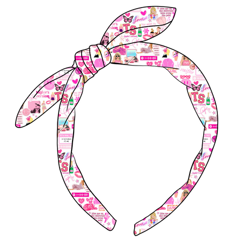 (PREORDER) KNOTTED BOW HEADBAND-T.S. Collage