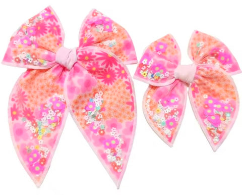 (PREORDER) Choose Size-PRE-TIED SURGED EDGE SHAKER BOW