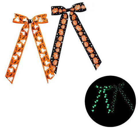 Choose Style-💡GLOW IN THE DARK Long Tail Bows