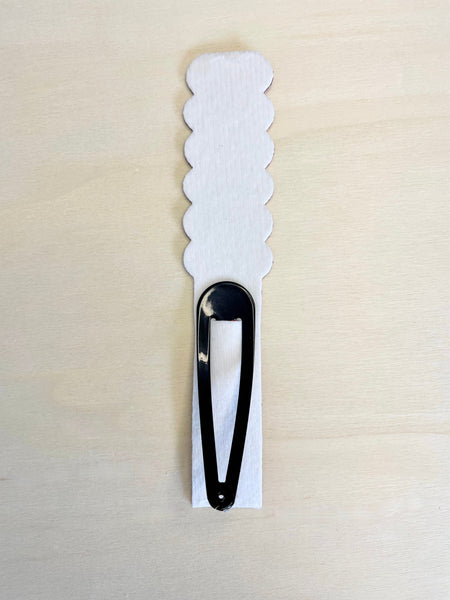 **PREORDER** Santa Belt Scalloped Hinged Pre-Cut Slit Snap Clip-Steel Rule Die-Die Cutting