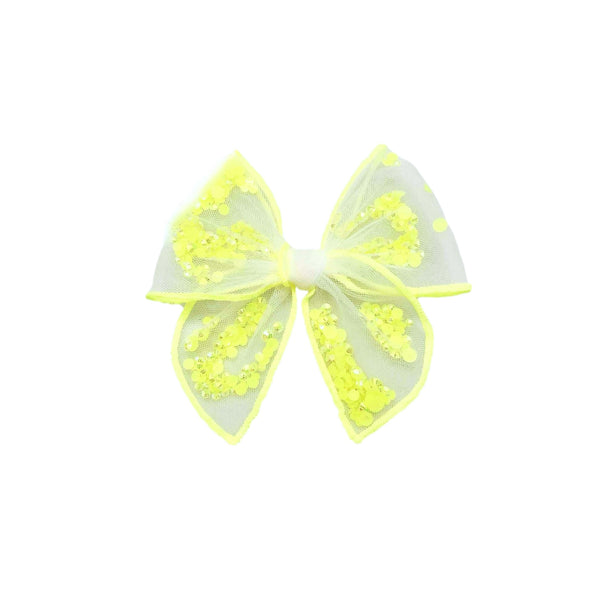 **READY TO SHIP!** Choose Color/Size PRE-FILLED/PRE-TIED SHAKER BOW-SOLID Sparkle Bows