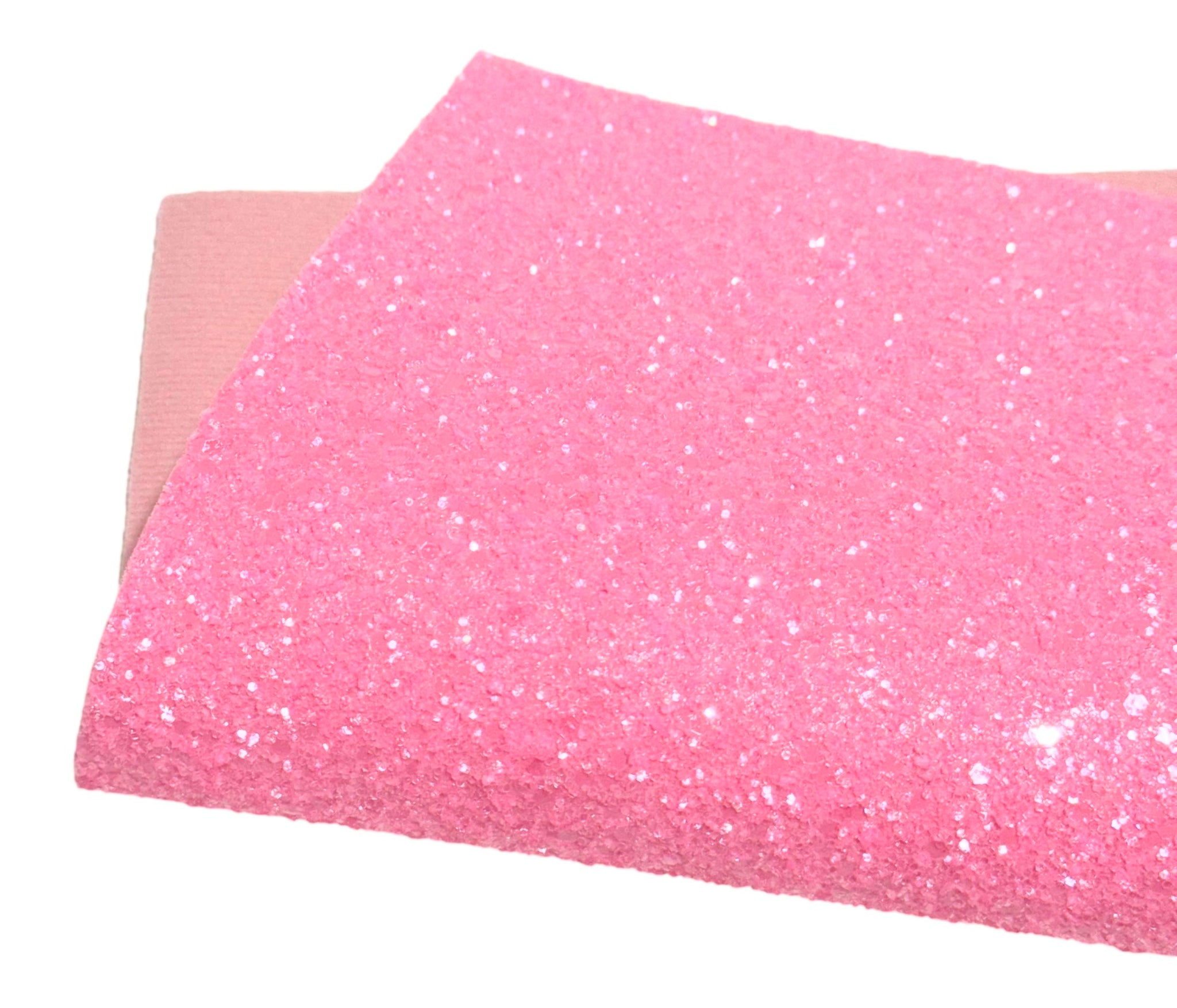 NEW! Bunny Nose Chunky Glitter w/ Pink Felt Backing-READY TO SHIP