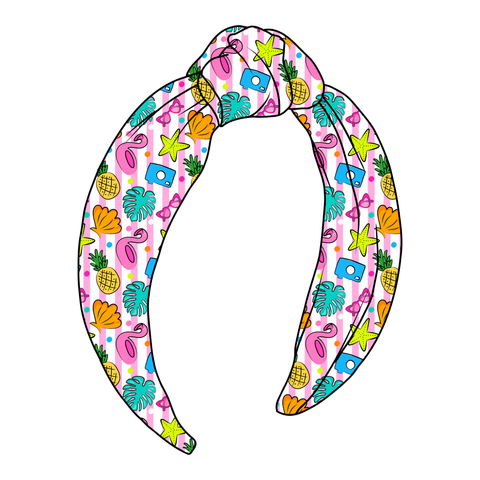 TOP KNOT HEADBAND-Summer Things