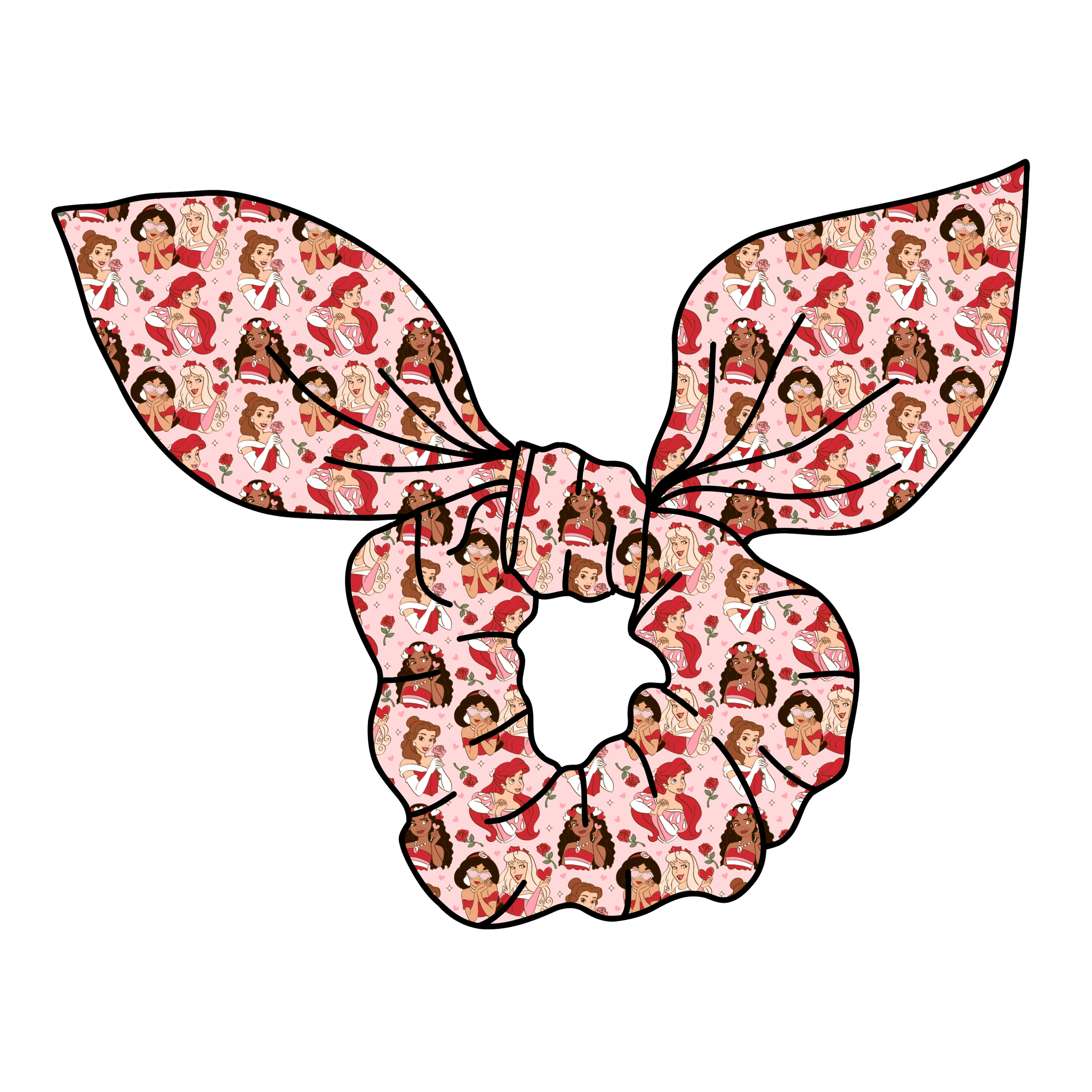 (PREORDER) SCRUNCHIE-V-Day Princesses