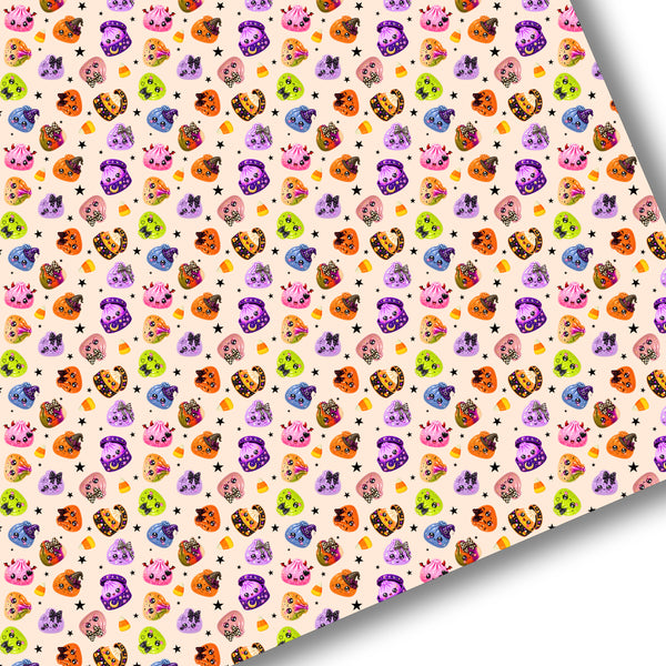 Halloween Squishy Premium Faux Leather