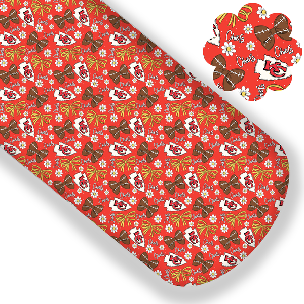 NFL-KC Chiefs Premium Faux Leather