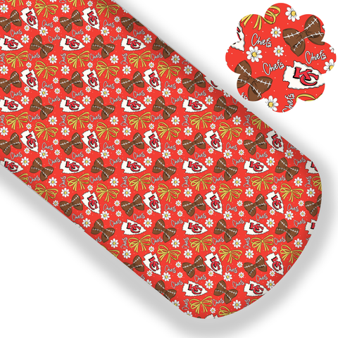 NFL-KC Chiefs Premium Faux Leather