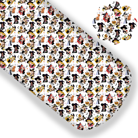 Halloween Princesses Premium Faux Leather