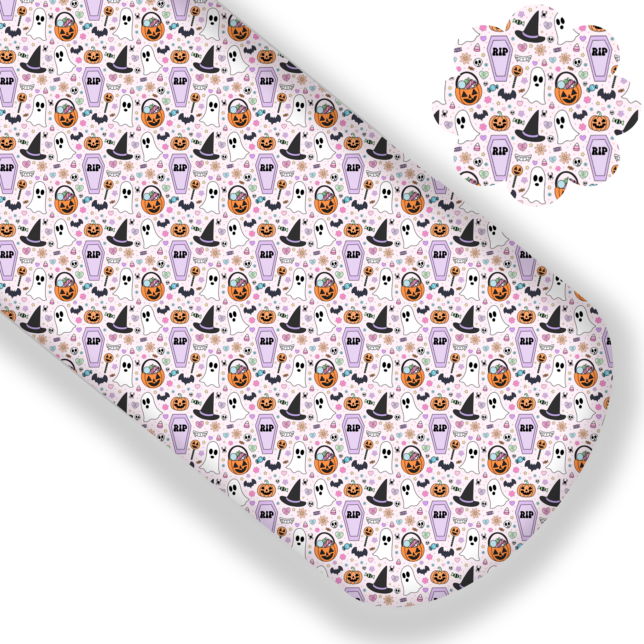 **READY TO SHIP!** Spooky Sweets Premium Faux Leather