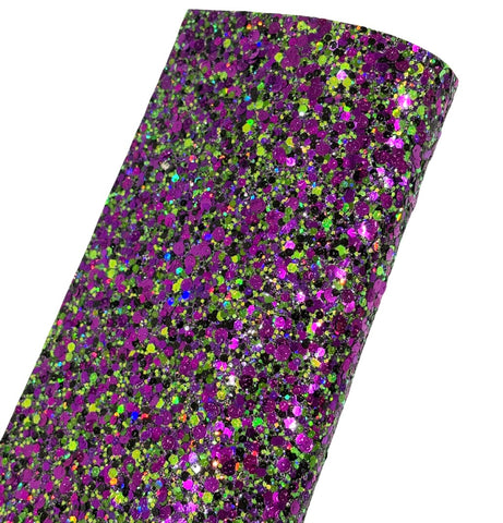 Witches Brew Chunky Glitter w/ Felt Backing