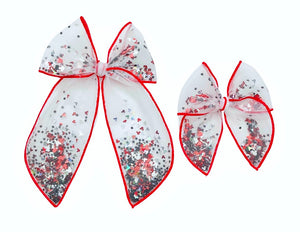 **PREORDER** Choose Size PRE-FILLED/PRE-TIED SHAKER BOW-Oh Mickey!