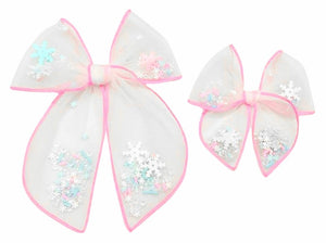 Choose Size PRE-FILLED/PRE-TIED SHAKER BOW-Pink Wonderland