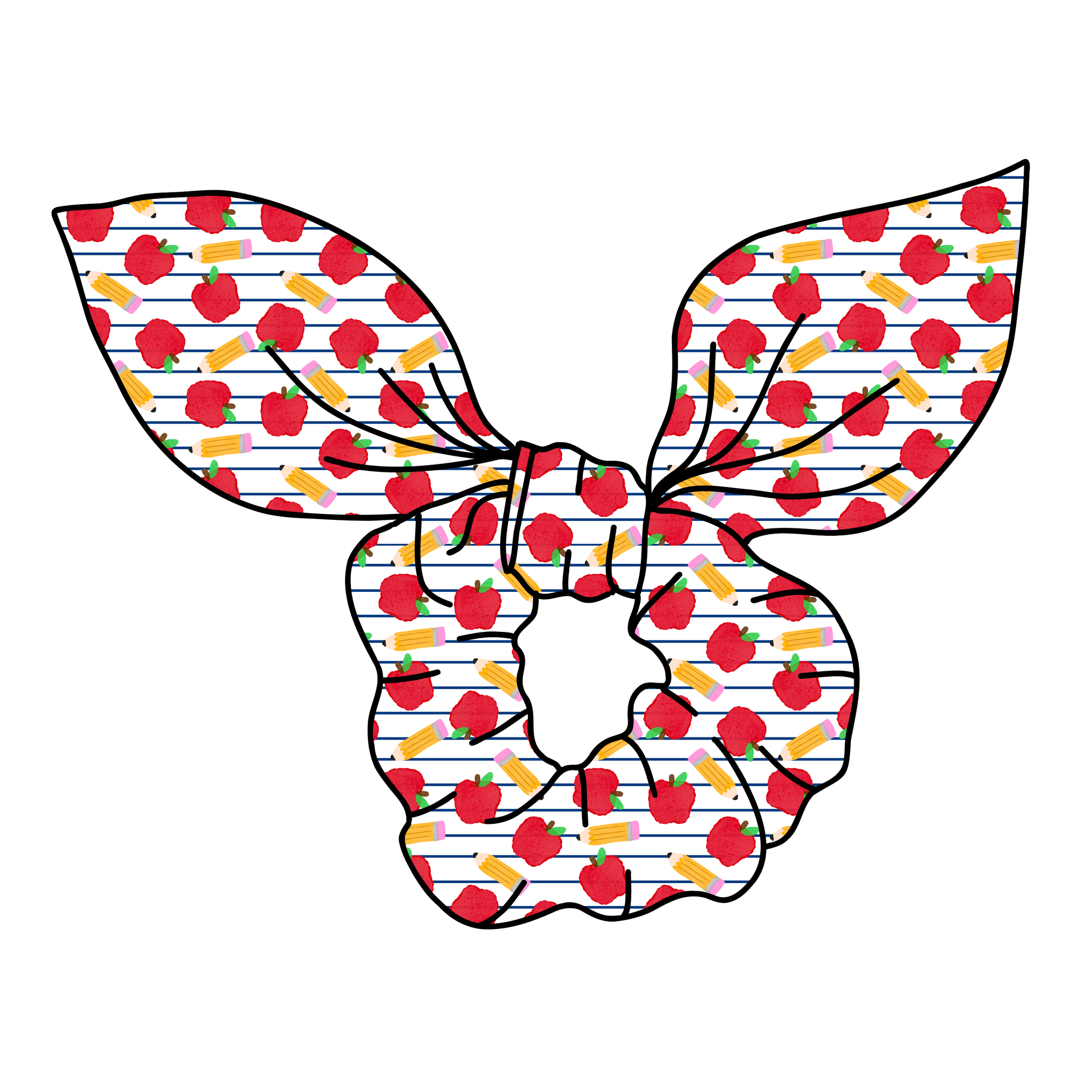 SCRUNCHIE-Apple Pencil Notebook