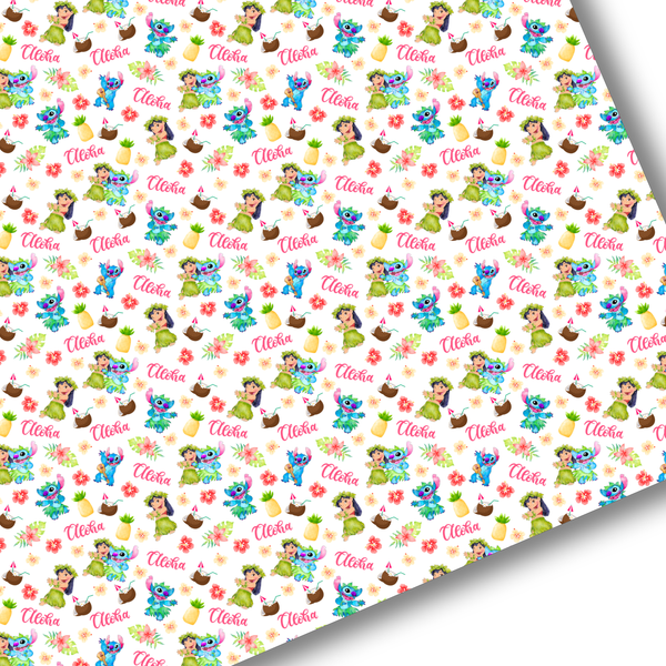 **READY TO SHIP!** Aloha Stitch Premium Faux Leather