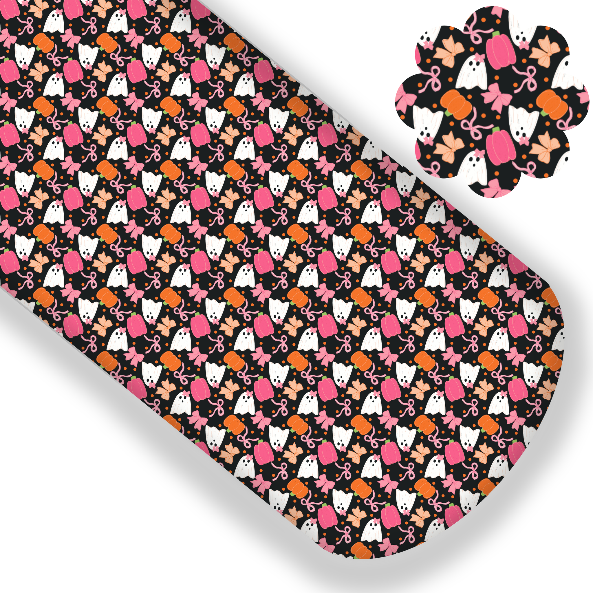 Boo So Cute Bows Premium Faux Leather