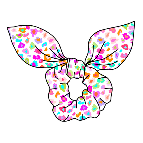 SCRUNCHIE-Bright Leopard