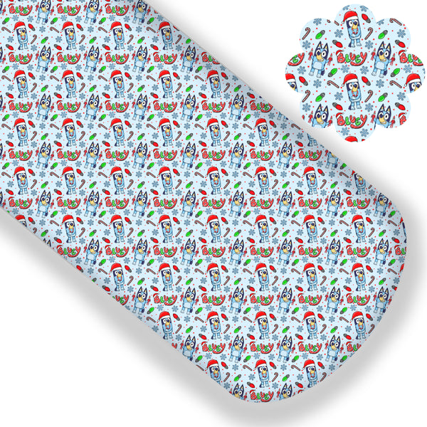 Bluey Christmas Premium Faux Leather