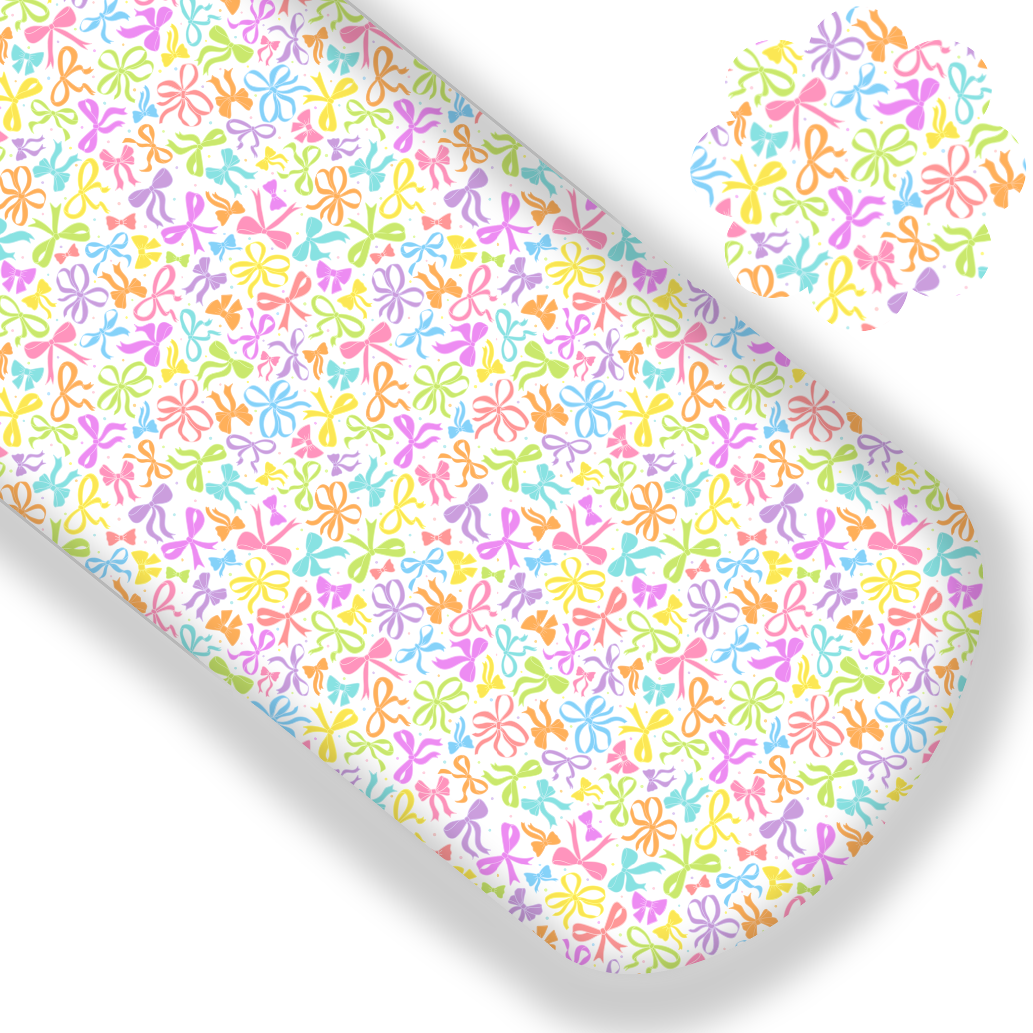 **READY TO SHIP!** Colorful Bows Premium Faux Leather