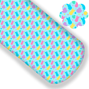 **READY TO SHIP!** Bright Marshmallow Peeps Premium Faux Leather