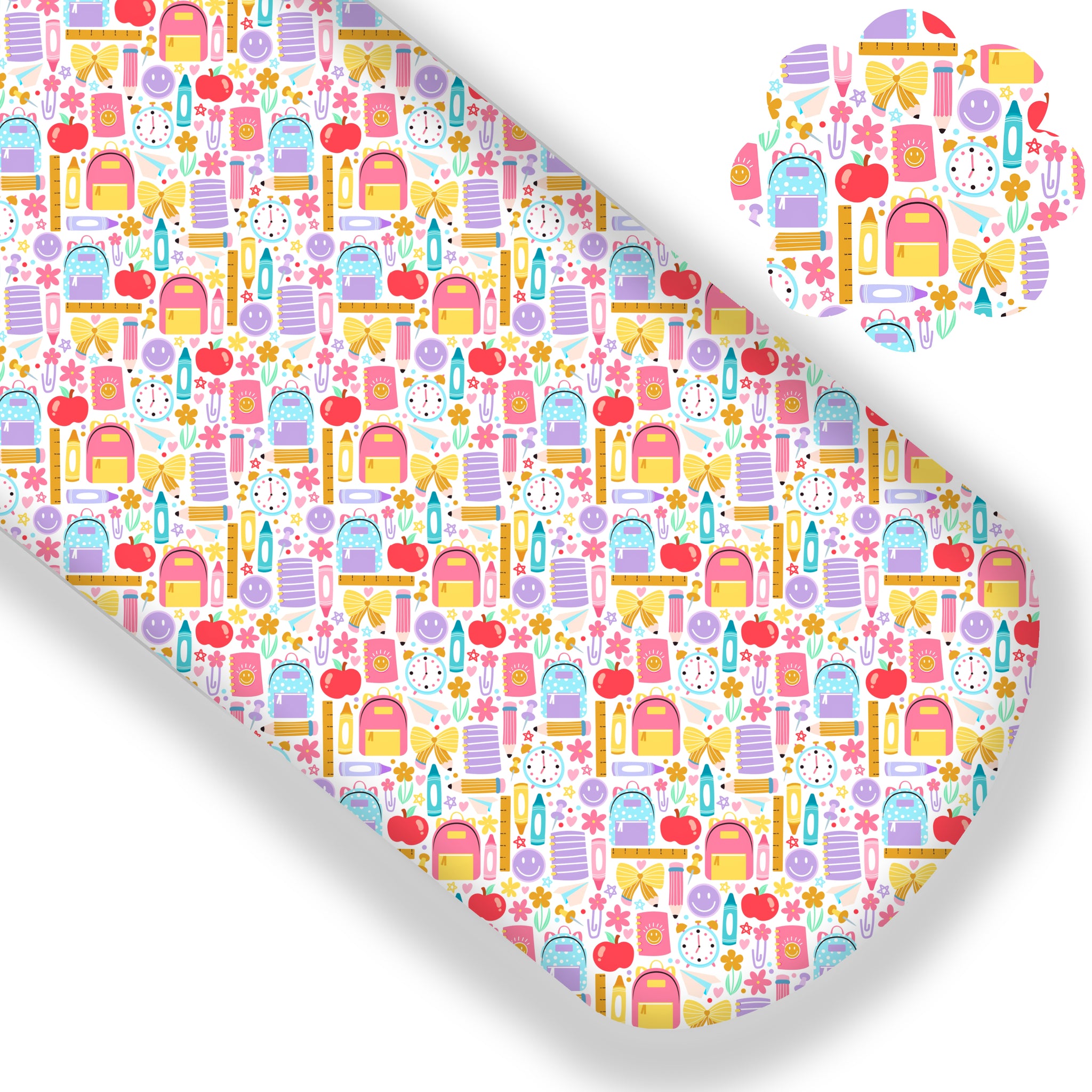 **READY TO SHIP!** Cute Back To School Premium Faux Leather