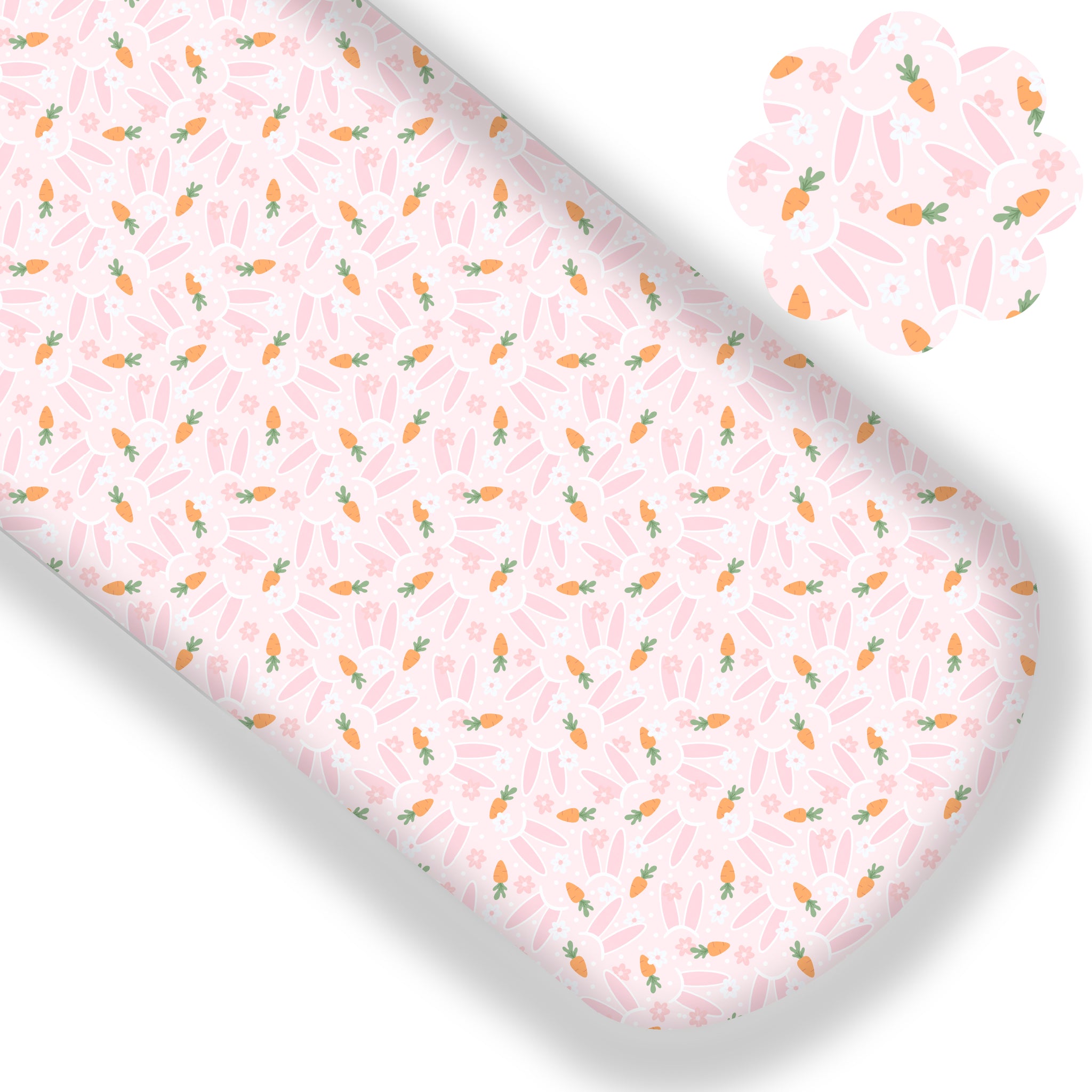 **READY TO SHIP!** Bunny Ear Carrot Premium Faux Leather