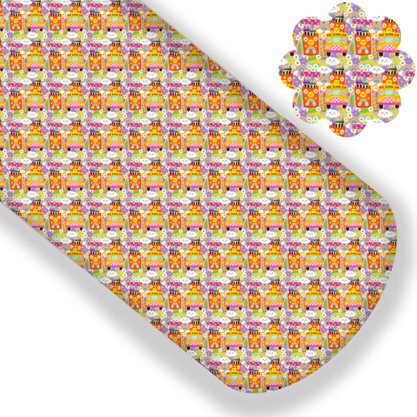 Rainbow School Premium Faux Leather