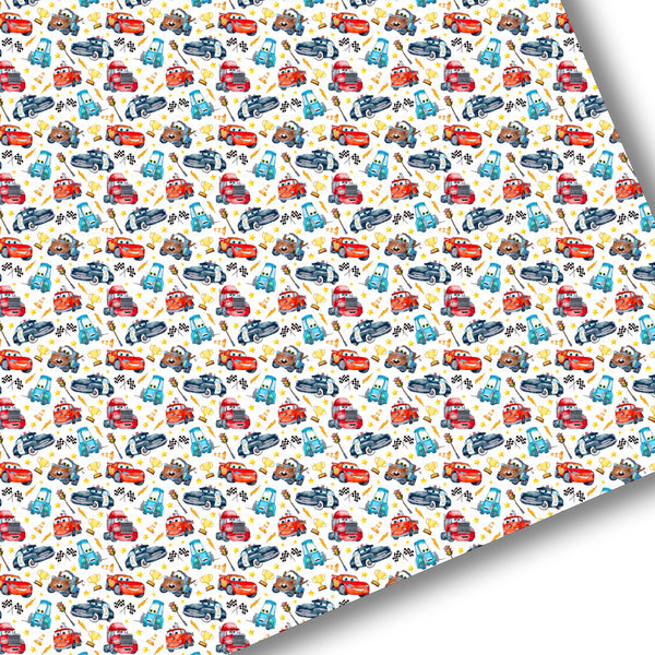 Speed Racer Cars Premium Faux Leather