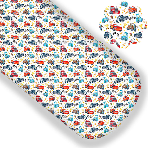 Speed Racer Cars Premium Faux Leather