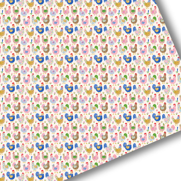 Chic Chickens Premium Faux Leather