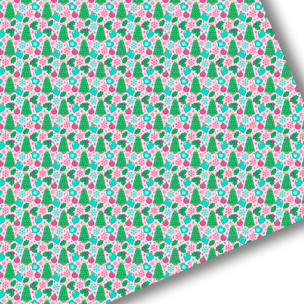 Christmas Cheer Premium Faux Leather