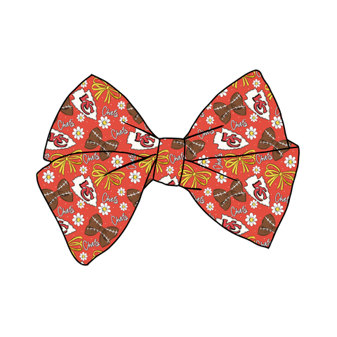 (PREORDER) PRE-TIED BOW-NFL-Chiefs