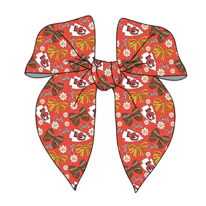 (PREORDER) PRE-TIED SURGED EDGE BOW-NFL-Chiefs