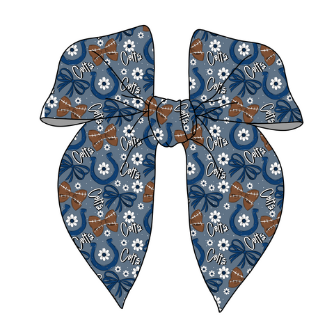 (PREORDER) PRE-TIED SURGED EDGE BOW-NFL-Colts