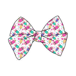 PRE-TIED BOW-Polkadot Pencils