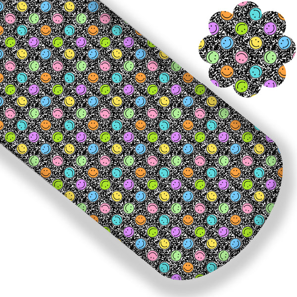 Happy Composition Notebook Premium Faux Leather