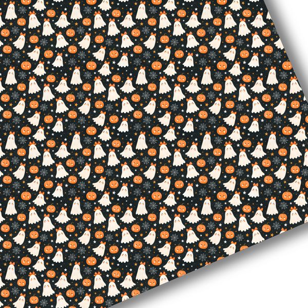 Cutesy Halloween Premium Faux Leather