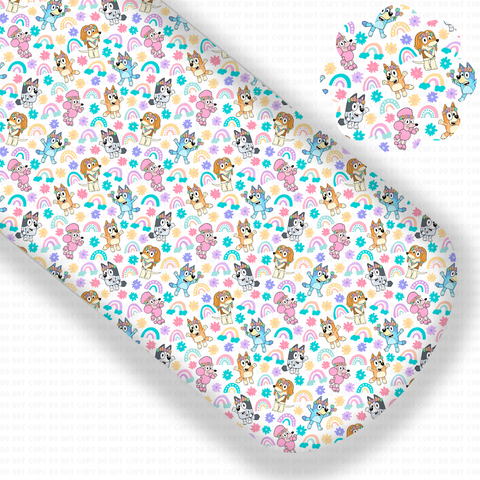 **READY TO SHIP!** Rainbow Dog and Friends EXCLUSIVE Premium Faux Leather