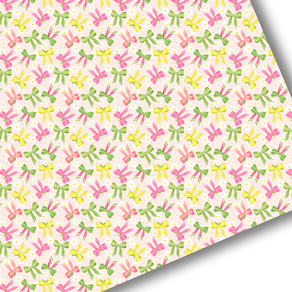 **READY TO SHIP!** Tutti Frutti Bows Premium Faux Leather